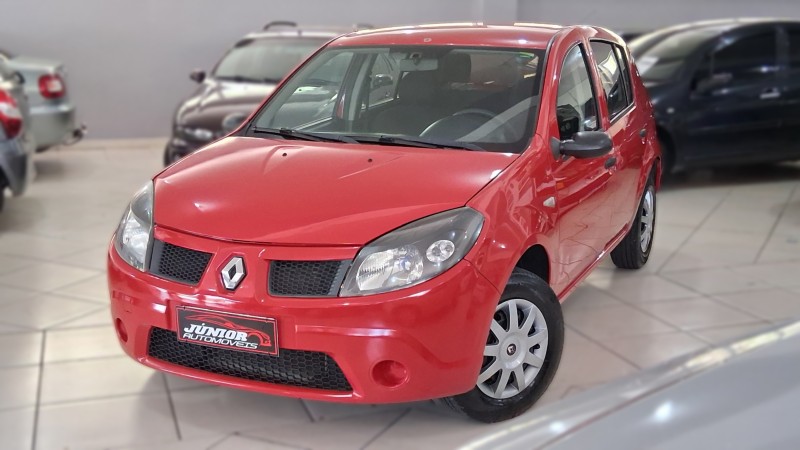 sandero 1.0 authentique 16v flex 4p manual 2009 caxias do sul