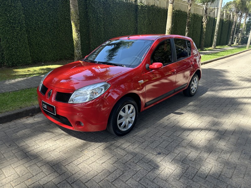 sandero 1.6 privilege 8v hi flex 4p manual 2009 caxias do sul