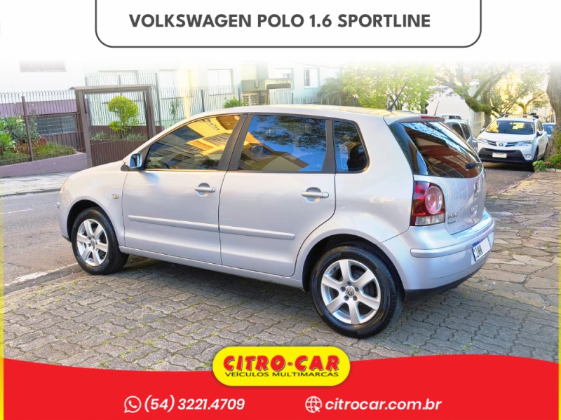 POLO 1.6 MI SPORTLINE 8V FLEX 4P MANUAL - 2007 - CAXIAS DO SUL