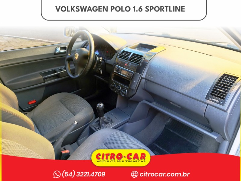 POLO 1.6 MI SPORTLINE 8V FLEX 4P MANUAL - 2007 - CAXIAS DO SUL