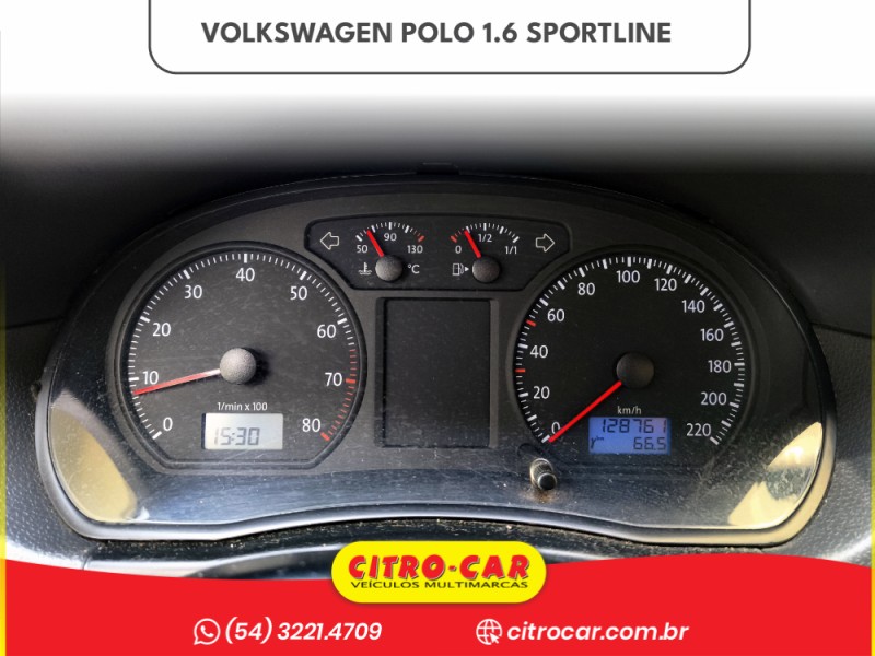 POLO 1.6 MI SPORTLINE 8V FLEX 4P MANUAL - 2007 - CAXIAS DO SUL