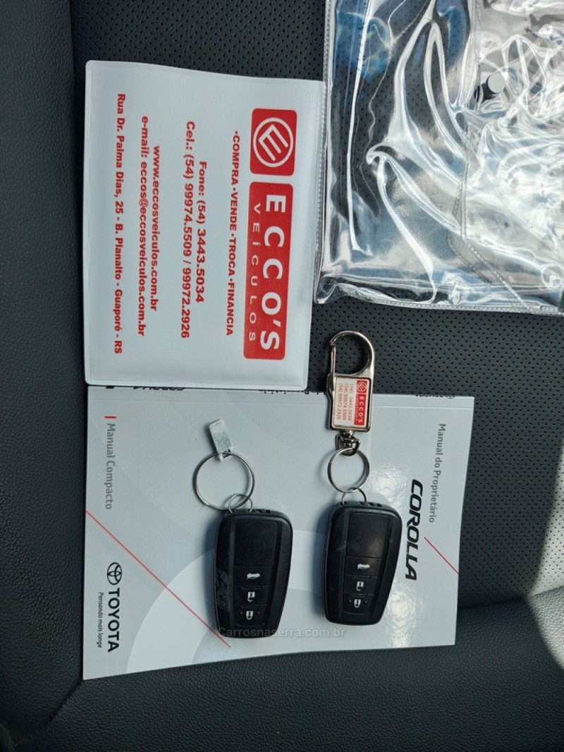 COROLLA 2.0 XEI 16V FLEX 4P AUTOMÁTICO - 2023 - GUAPORé