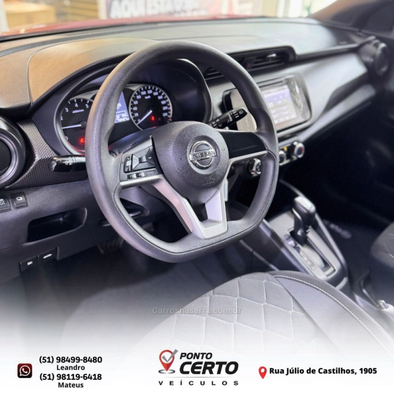 KICKS 1.6 S DIRECT 16V FLEX 4P AUTOMÁTICO - 2018 - SANTA CRUZ DO SUL