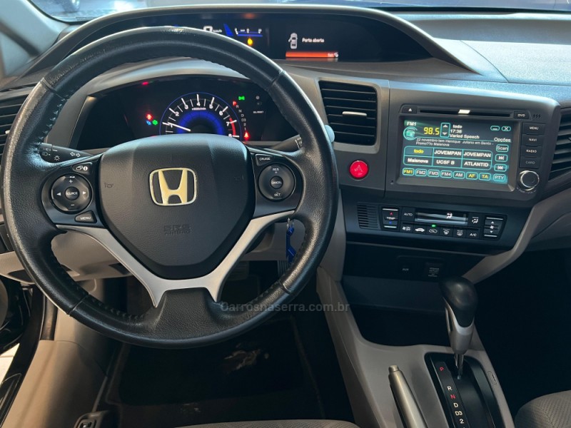 CIVIC 1.8 LXS 16V FLEX 4P AUTOMÁTICO - 2012 - CAXIAS DO SUL