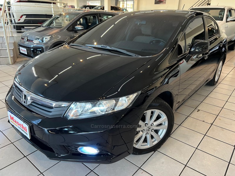 civic 1.8 lxs 16v flex 4p automatico 2012 caxias do sul