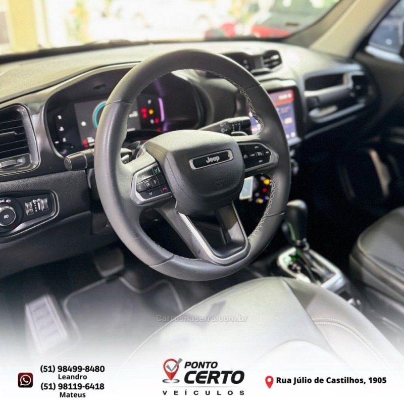 RENEGADE 1.3 LONGITUDE T270 16V TURBO FLEX 4P AUTOMÁTICO - 2022 - SANTA CRUZ DO SUL