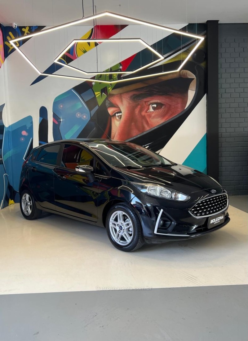 fiesta 1.6 sel hatch 16v flex 4p automatico 2018 novo hamburgo