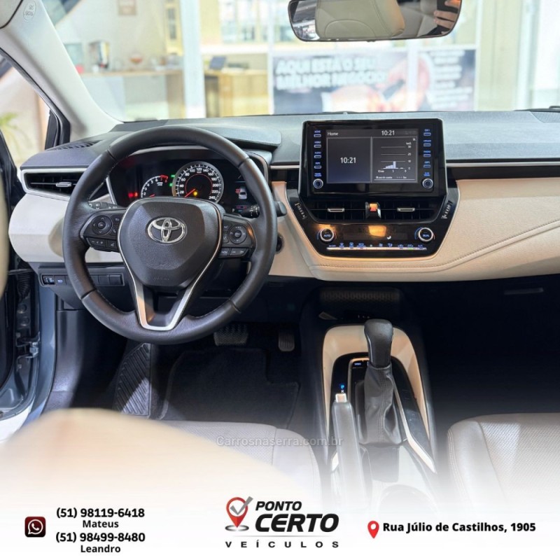 COROLLA 2.0 ALTIS 16V FLEX 4P AUTOMÁTICO - 2020 - SANTA CRUZ DO SUL