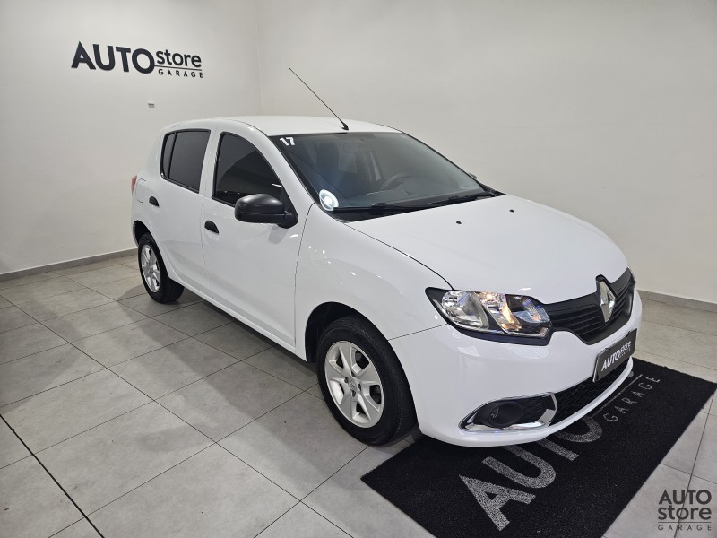 sandero 1.0 authentique 12v flex 4p manual 2017 caxias do sul