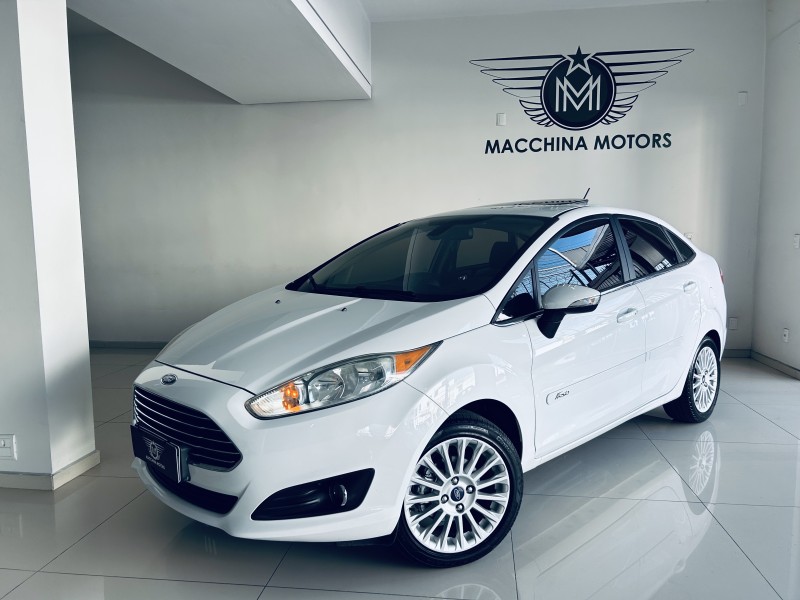 FIESTA 1.6 TITANIUM PLUS SEDAN 16V FLEX 4P AUTOMÁTICO - 2016 - CAXIAS DO SUL
