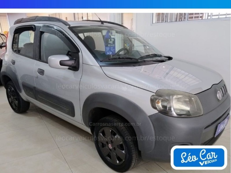 UNO 1.0 WAY 8V FLEX 4P MANUAL - 2012 - VACARIA