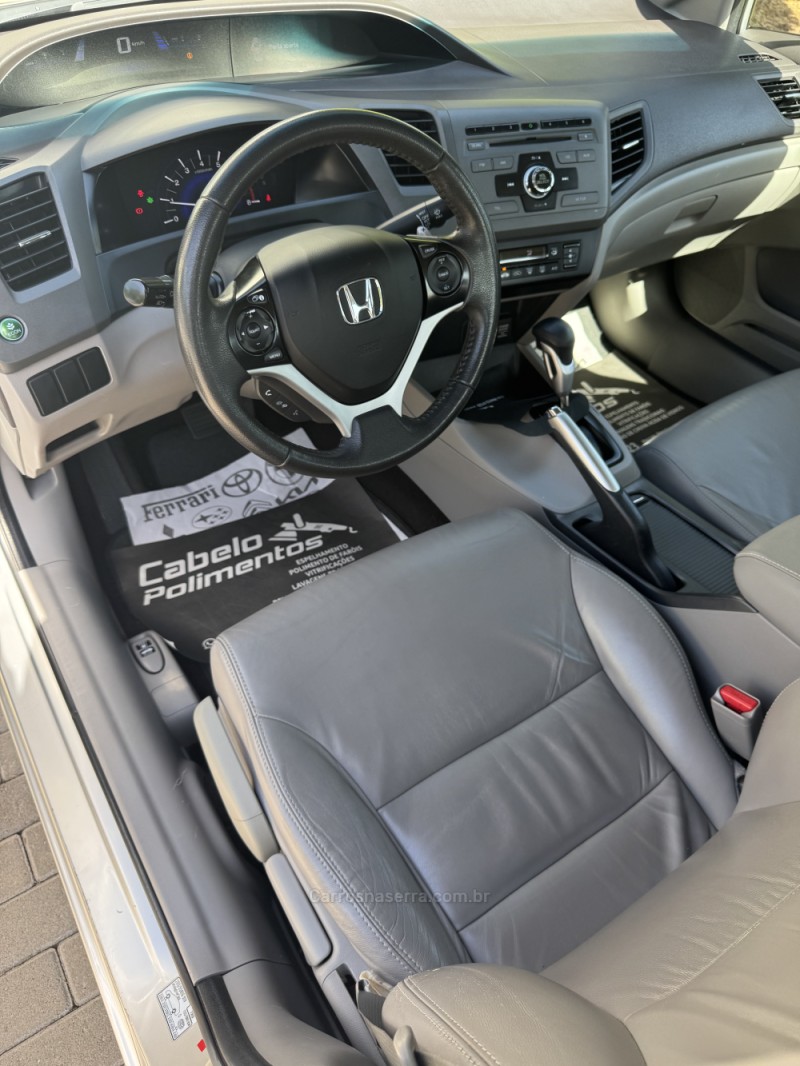 CIVIC 2.0 LXR 16V FLEX 4P AUTOMÁTICO - 2014 - ENCANTADO