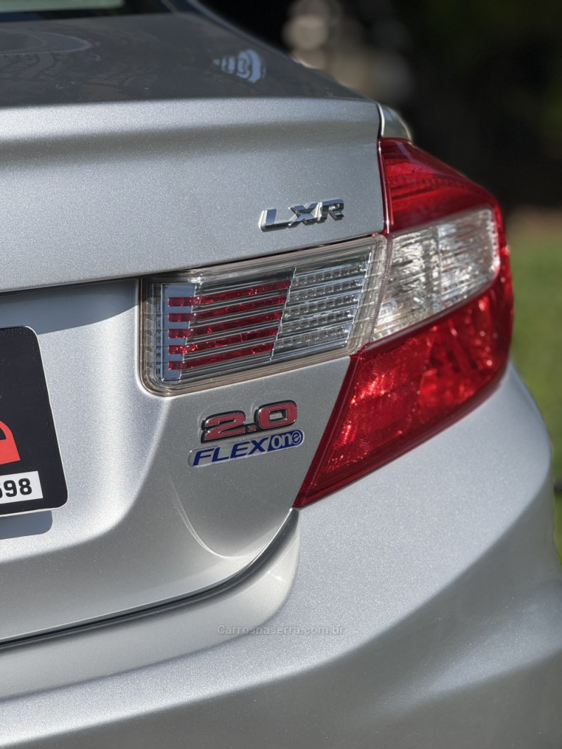 CIVIC 2.0 LXR 16V FLEX 4P AUTOMÁTICO - 2014 - ENCANTADO