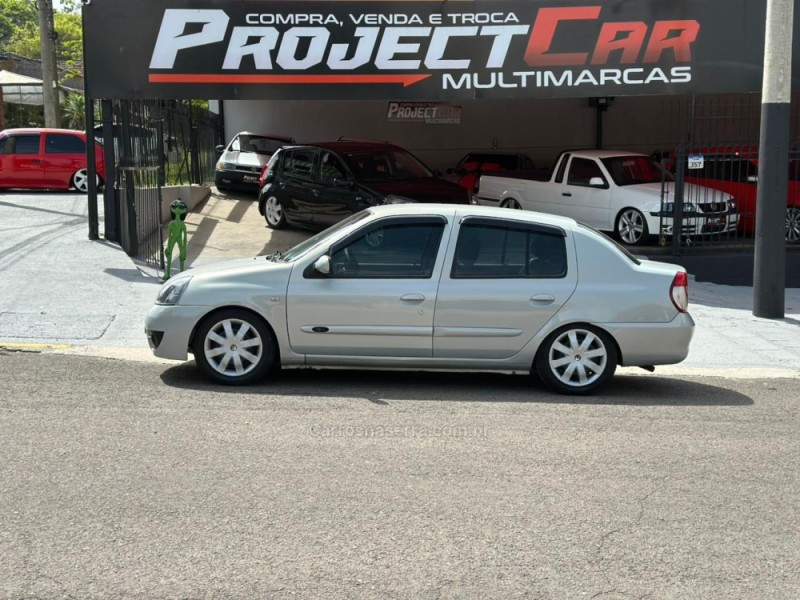 clio 1.6 expression sedan 16v flex 4p manual 2008 novo hamburgo