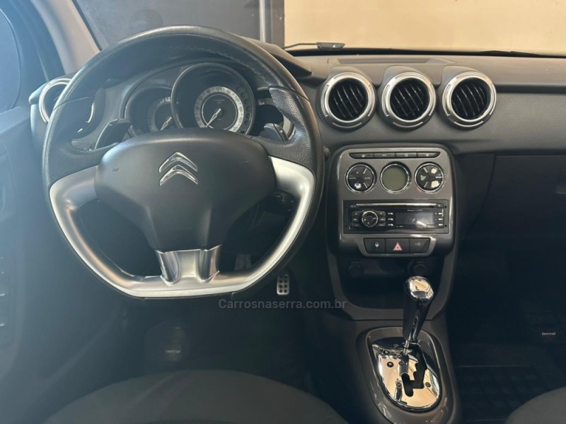 C3 1.6 EXCLUSIVE 16V FLEX 4P AUTOMÁTICO - 2015 - NOVO HAMBURGO