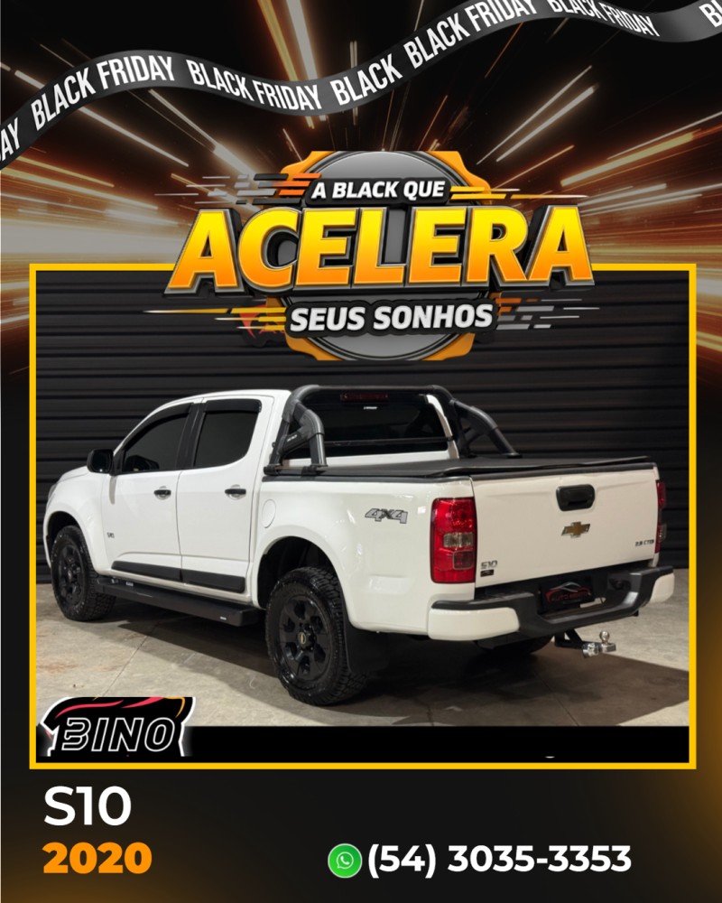 S10 2.8 LT 4X4 CD 16V TURBO DIESEL 4P MANUAL - 2020 - FARROUPILHA