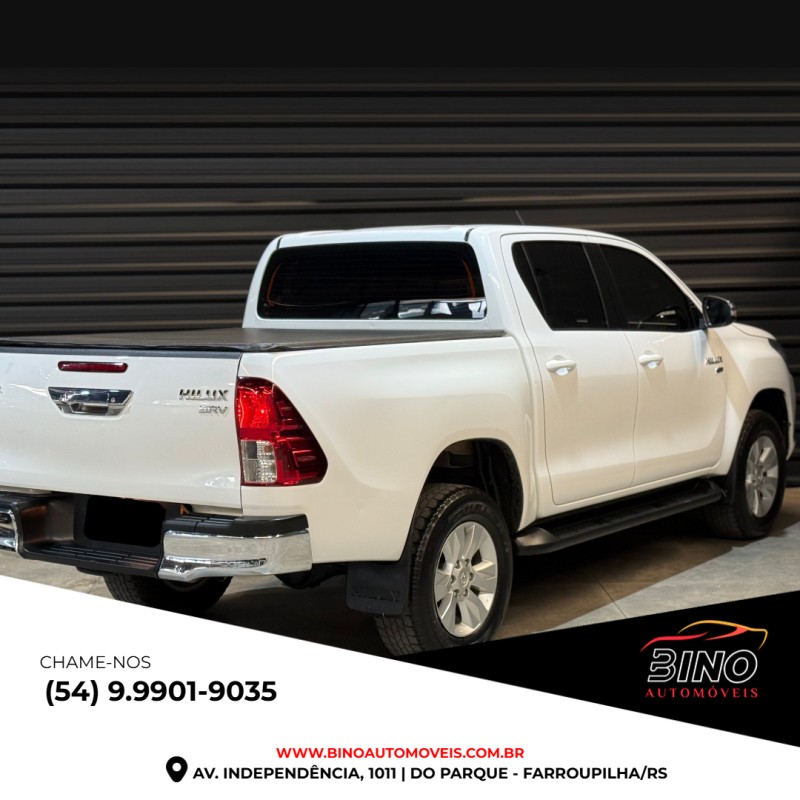 HILUX 2.7 SRV 4X2 CD 16V FLEX 4P AUTOMÁTICO - 2017 - FARROUPILHA