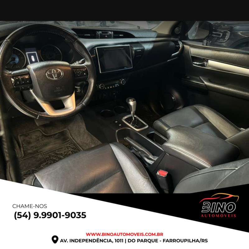 HILUX 2.7 SRV 4X2 CD 16V FLEX 4P AUTOMÁTICO - 2017 - FARROUPILHA