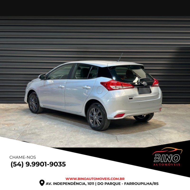 YARIS 1.3 16V FLEX XL PLUS TECH MULTIDRIVE17 - 2019 - FARROUPILHA