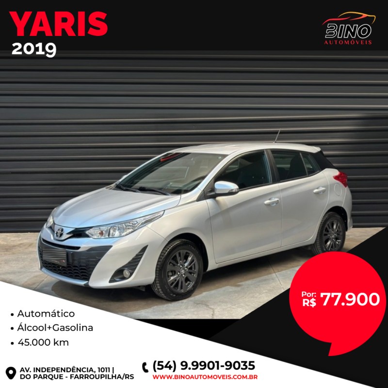 YARIS 1.3 16V FLEX XL PLUS TECH MULTIDRIVE17