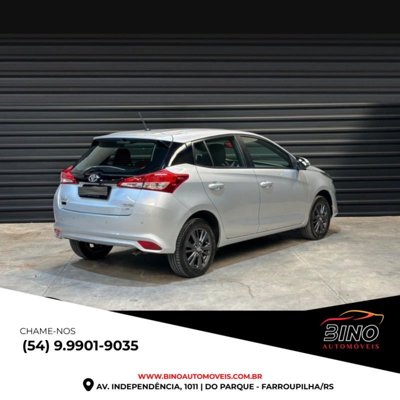 YARIS 1.3 16V FLEX XL PLUS TECH MULTIDRIVE17 - 2019 - FARROUPILHA