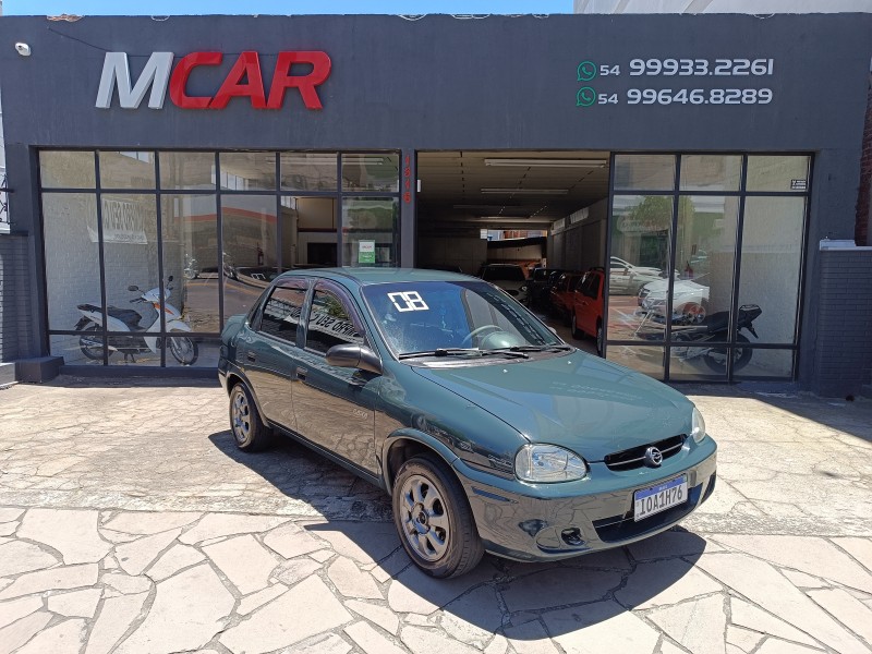 corsa 1.0 mpfi classic sedan life 8v flex 4p manual 2008 flores da cunha