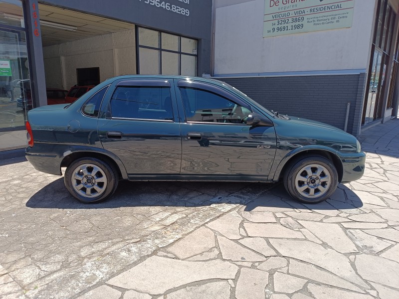 CORSA 1.0 MPFI CLASSIC SEDAN LIFE 8V FLEX 4P MANUAL - 2008 - FLORES DA CUNHA