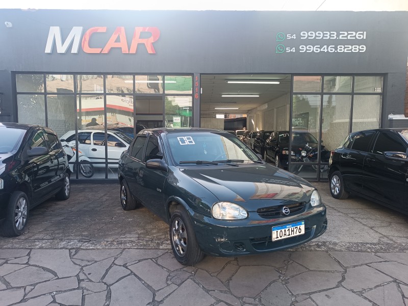 corsa 1.0 mpfi classic sedan life 8v flex 4p manual 2008 flores da cunha