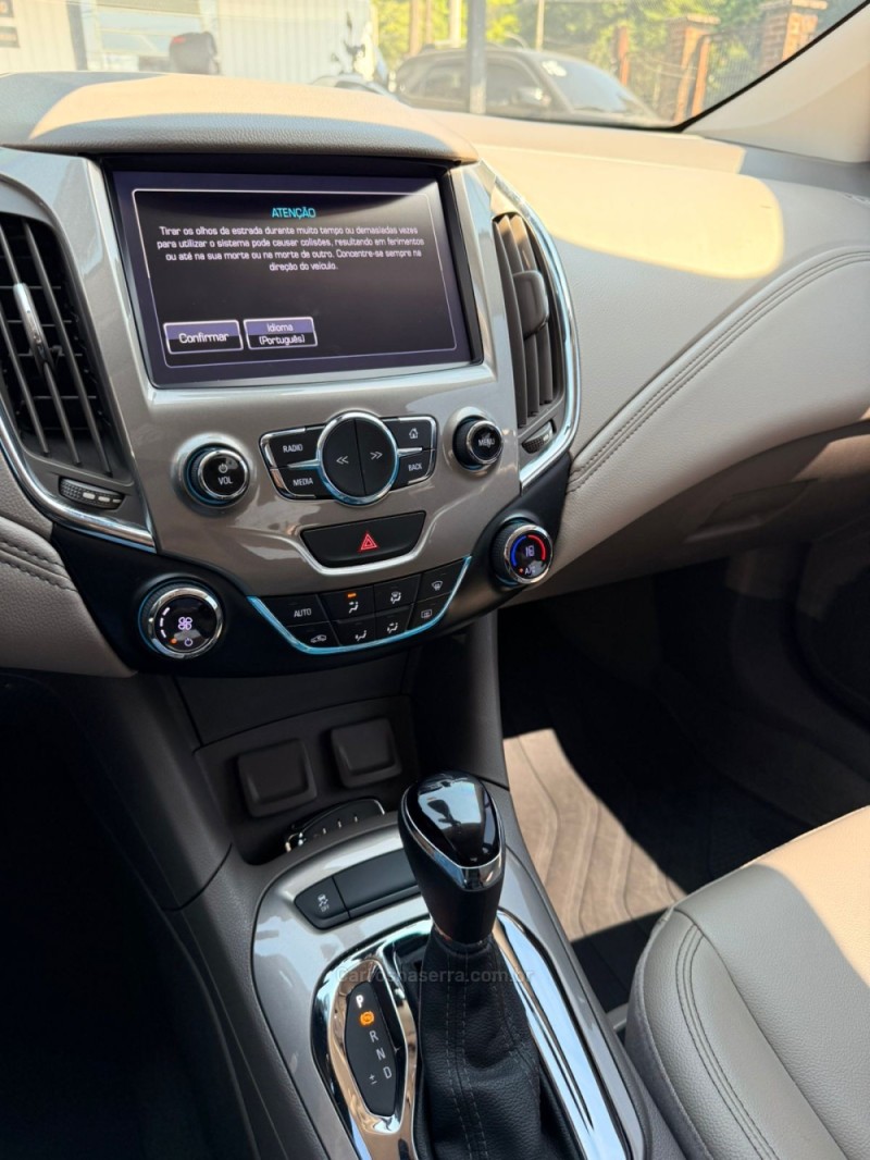 CRUZE 1.4 TURBO LTZ 16V FLEX 4P AUTOMÁTICO - 2019 - CANELA