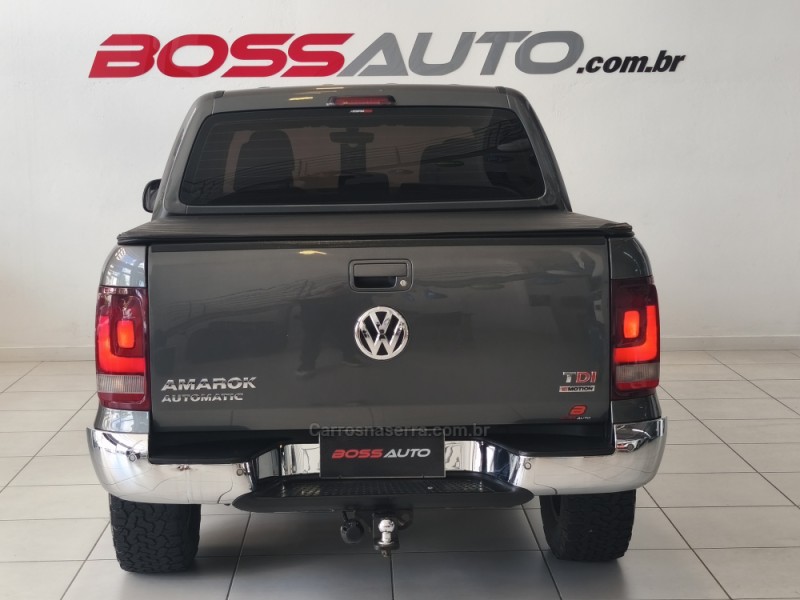 AMAROK 2.0 HIGHLINE 4X4 CD 16V TURBO INTERCOOLER DIESEL 4P AUTOMÁTICO - 2017 - CAXIAS DO SUL