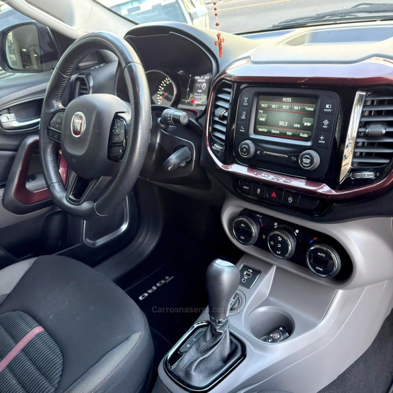 TORO 1.8 16V EVO FLEX FREEDOM ROAD AUTOMÁTICO - 2018 - FLORES DA CUNHA