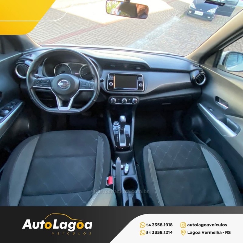 KICKS 1.6 16V FLEX SV 4P XTRONIC - 2020 - LAGOA VERMELHA