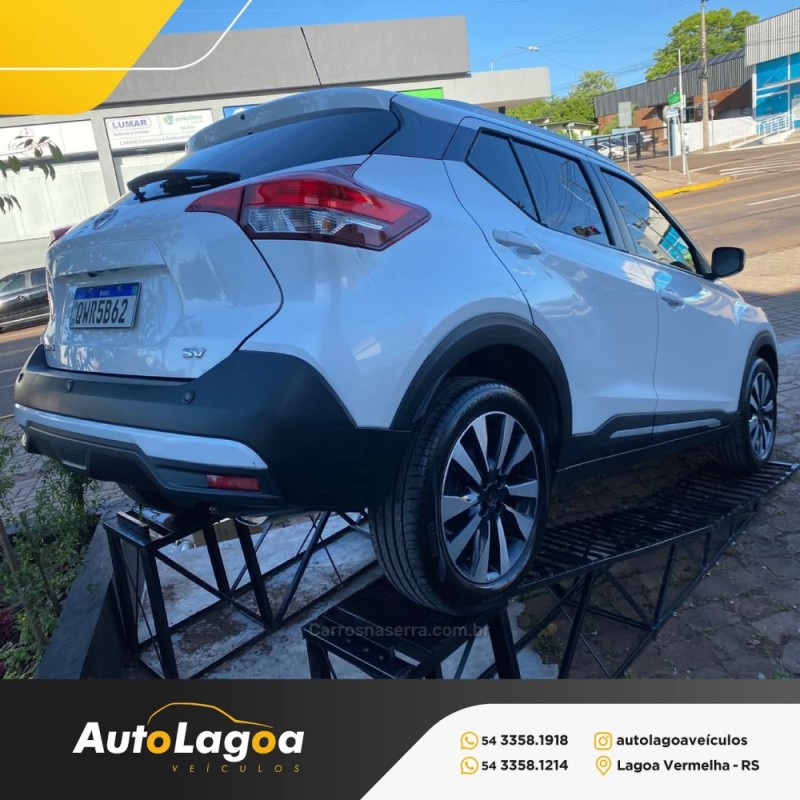 KICKS 1.6 16V FLEX SV 4P XTRONIC - 2020 - LAGOA VERMELHA