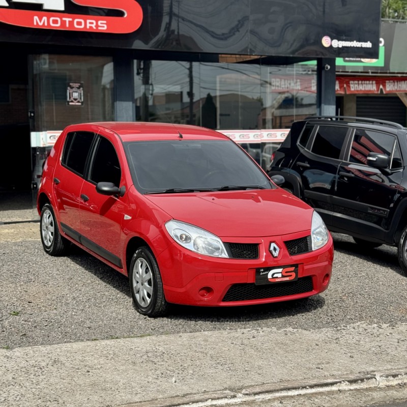 sandero 1.6 expression 8v flex 4p manual 2009 novo hamburgo