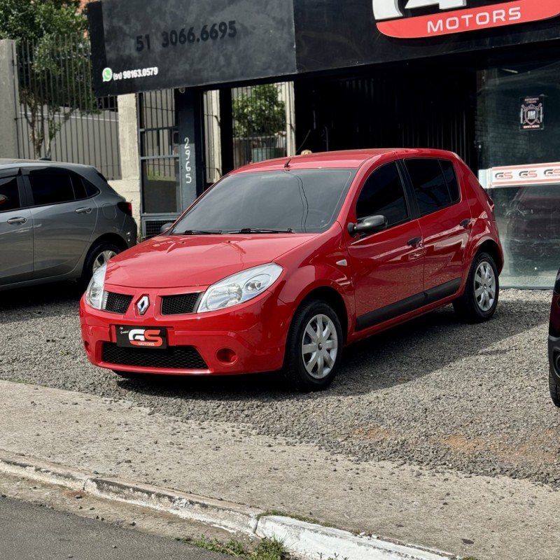 SANDERO 1.6 EXPRESSION 8V FLEX 4P MANUAL - 2009 - NOVO HAMBURGO