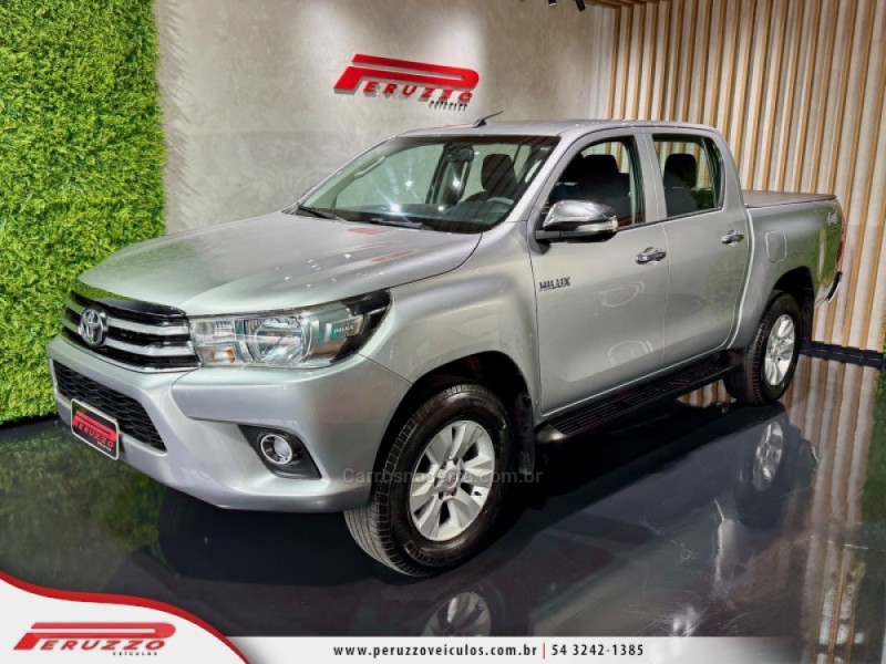 hilux 2.8 std 4x4 cd 16v diesel 4p manual 2017 nova prata