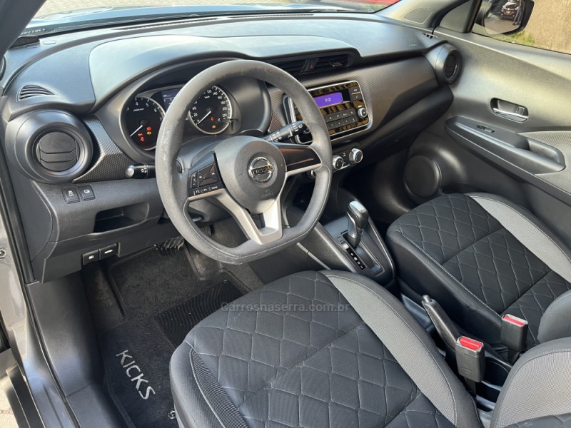 KICKS 1.6 16V FLEX S XTRONIC 4P AUTOMÁTICO - 2018 - CAXIAS DO SUL