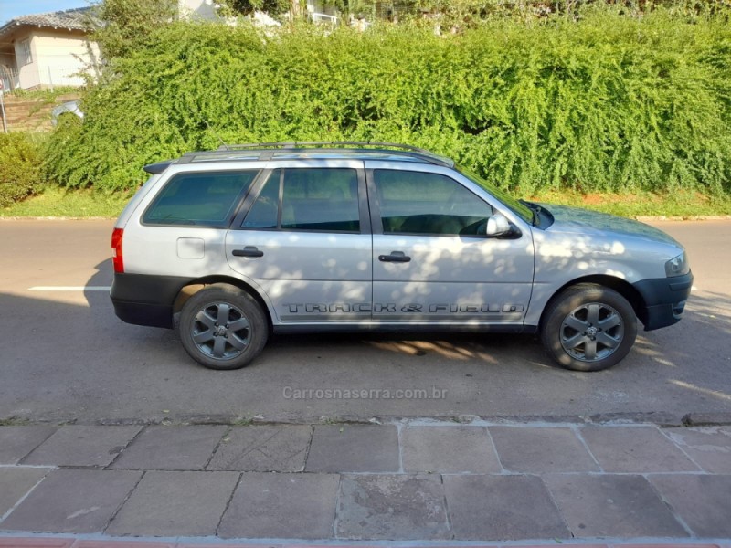 PARATI 1.6 MI TRACK & FIELD 8V FLEX 4P MANUAL G.IV - 2007 - NOVA PRATA