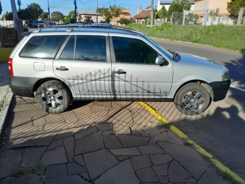 PARATI 1.6 MI TRACK & FIELD 8V FLEX 4P MANUAL G.IV - 2007 - NOVA PRATA