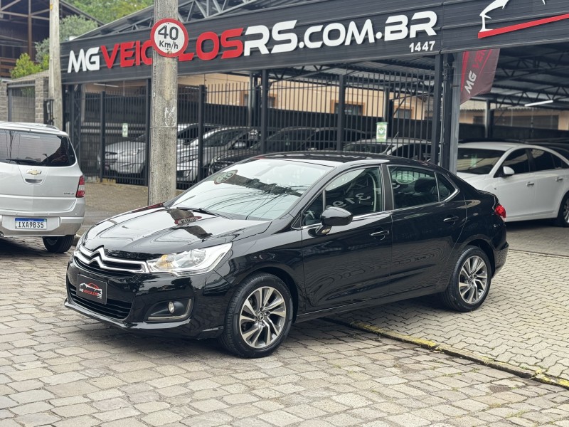 c4 lounge 1.6 tendance 16v turbo flex 4p automatico 2017 caxias do sul