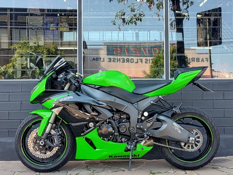 ninja zx 6r 600cc  2012 flores da cunha