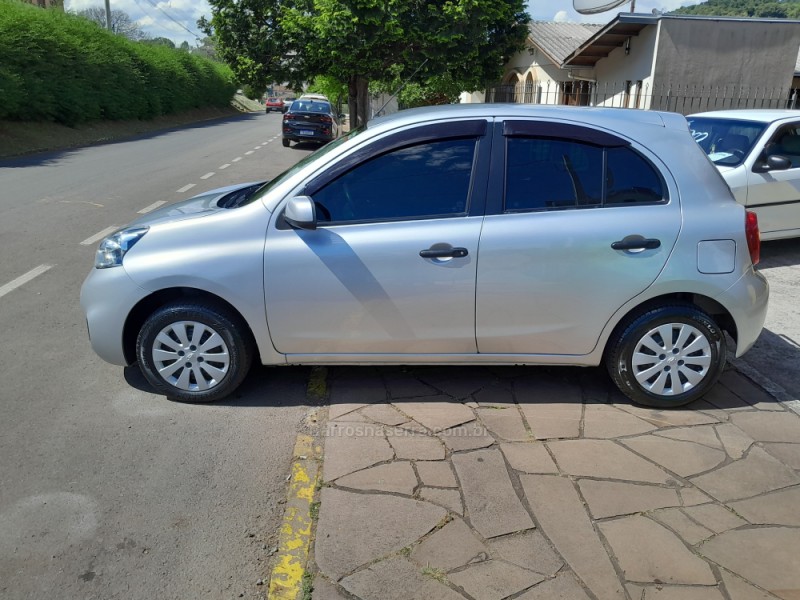 MARCH 1.6 S 16V FLEX 4P MANUAL - 2015 - NOVA PRATA