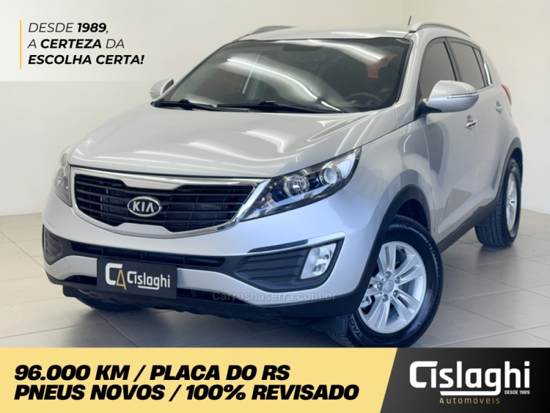 sportage 2.0 ex 4x2 16v gasolina 4p automatico 2012 carlos barbosa