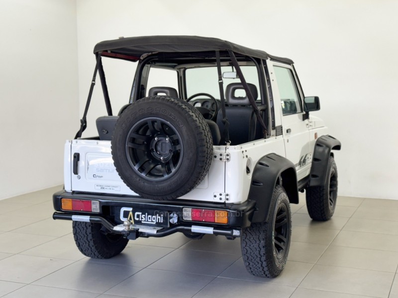 SAMURAI 1.3 JX CANVAS TOP 4X4 16V GASOLINA 2P MANUAL - 1999 - CARLOS BARBOSA