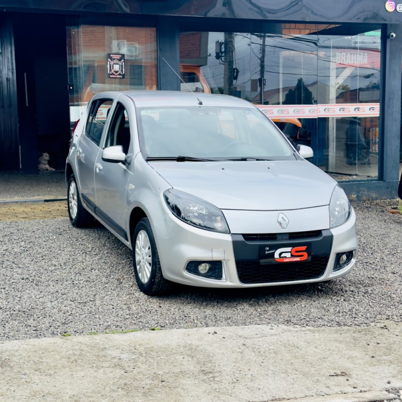 sandero 1.6 dynamique 8v flex 4p automatizado 2012 novo hamburgo