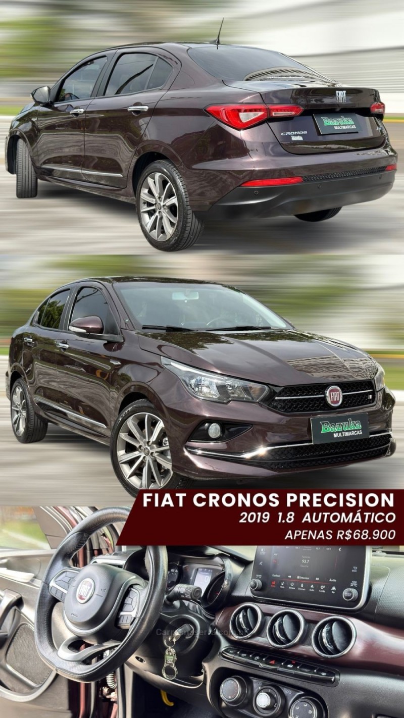 CRONOS 1.8 PRECISION 16V FLEX AUTOMÁTICO - 2019 - NOVO HAMBURGO