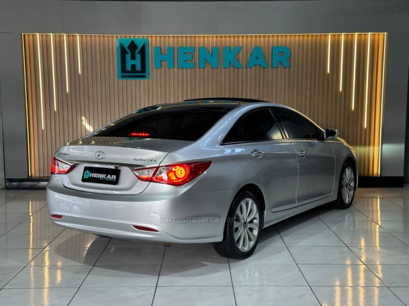 SONATA 2.4 MPFI V4 16V 182CV GASOLINA 4P AUTOMÁTICO - 2012 - CAMPO BOM