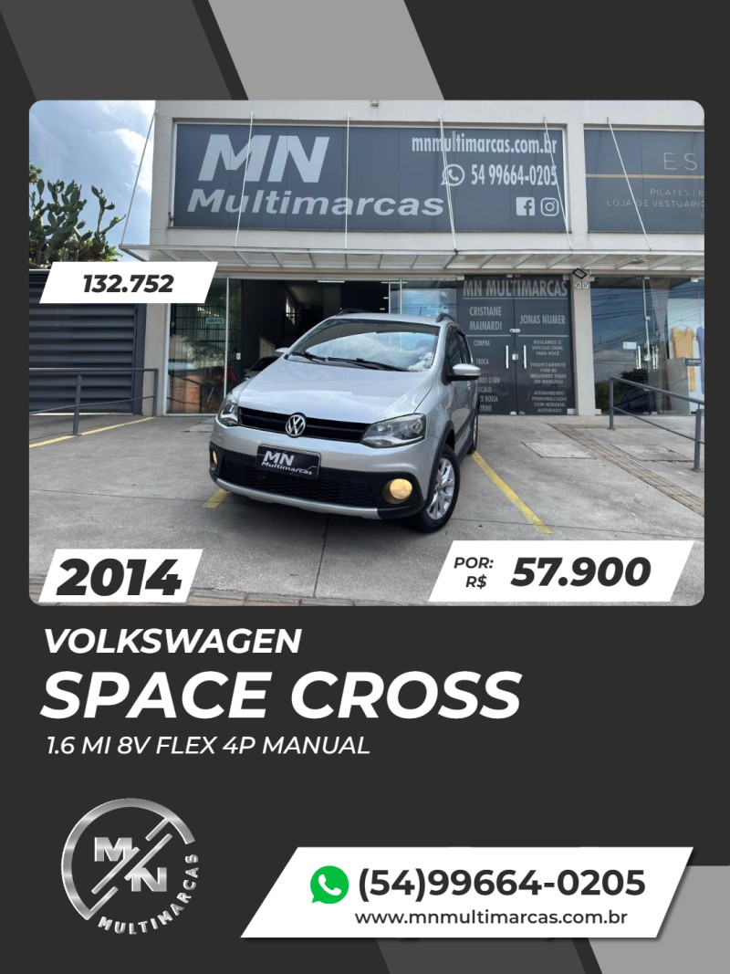 SPACE CROSS 1.6 MI 8V FLEX 4P MANUAL