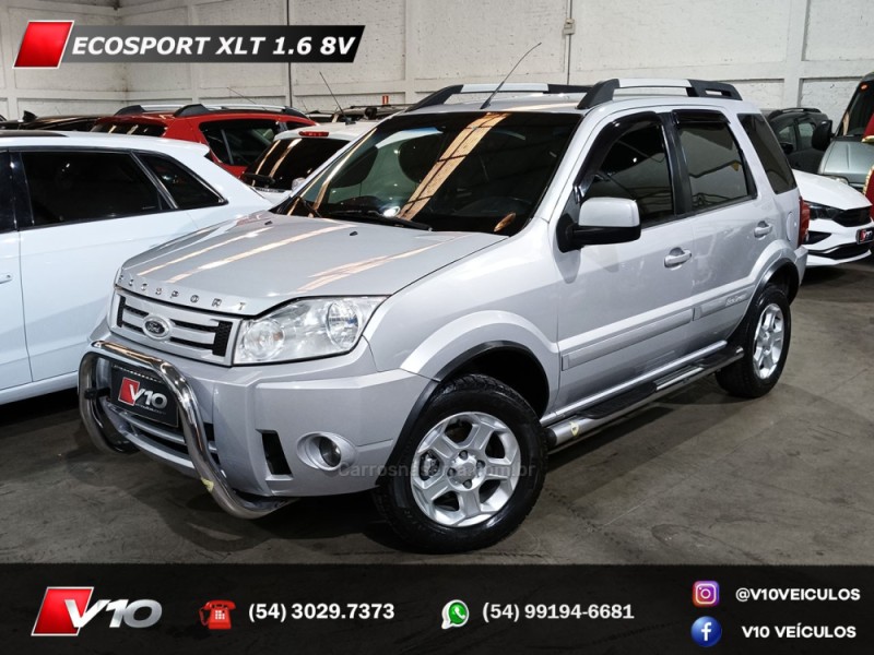 ecosport 1.6 xlt 8v flex 4p manual 2012 caxias do sul