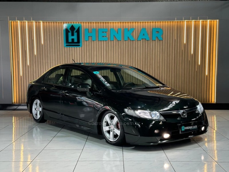 CIVIC 1.8 LXS 16V GASOLINA 4P MANUAL - 2008 - CAMPO BOM